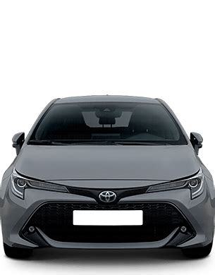 Toyota Corolla Presente Dimensiones Vista Frontal