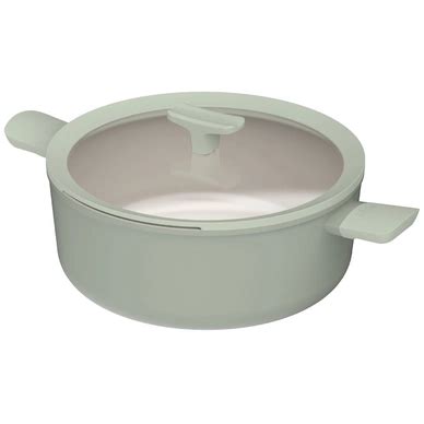 Kookpot BergHOFF Leo Recycled Balance Met Deksel Antikleef 28 Cm Sage