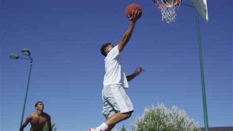 Slow motion basketball slam dunk 2570110 Stock Video at Vecteezy