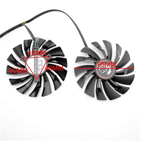 Original 95mm Pld10010s12hh 6pin Graphics Video Card Cooler Fan For Msi