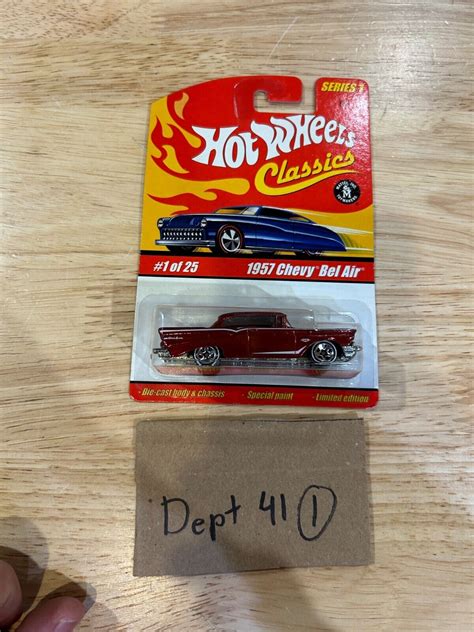 2005 Hot Wheels Classics Series 1 1 Of 25 1957 Chevy Bel Air Ebay