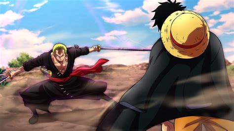 Zoro VS Luffy from previous arcs - Battles - Comic Vine