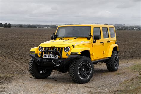 Yellow Four Door Jeep Wrangler Jeep Car Info