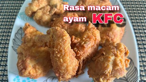 Ayam Goreng Tepung Bestari Ala Kfc Sedap And Rangup Youtube