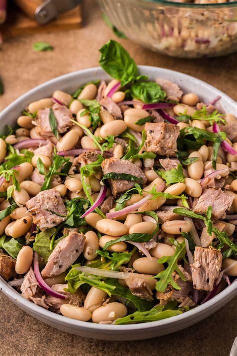 Italian Tuna White Bean Salad Xoxobella