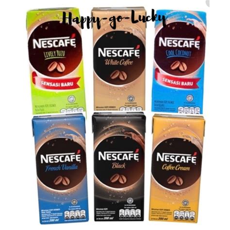 Jual Nescafe Kopi Coffee Cream French Vanilla Black White Coffee