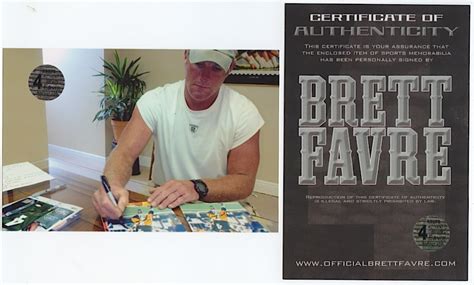 Brett Favre Signed Packers Super Bowl XXXI Celebration 8x10 Photo ...