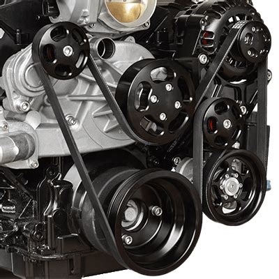 Wegner Rib Serpentine Drive System For Natural Aspirated Ls Engines