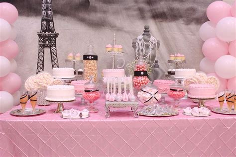 French Parisian Birthday Party Ideas Photo 27 Of 30 Catch My Party