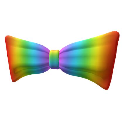 Rainbow Bow Tie Roblox Item Rolimon S