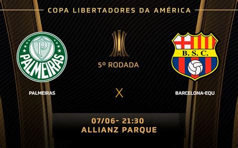 Palmeiras x Barcelona EQU onde assistir ao vivo escalações e