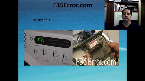 F35 Error Code On Washer How To Fix YouTube