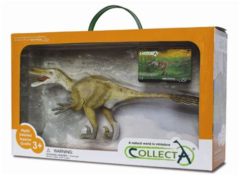 Velociraptor Deluxe Window Box Collecta Figures Animal Toys