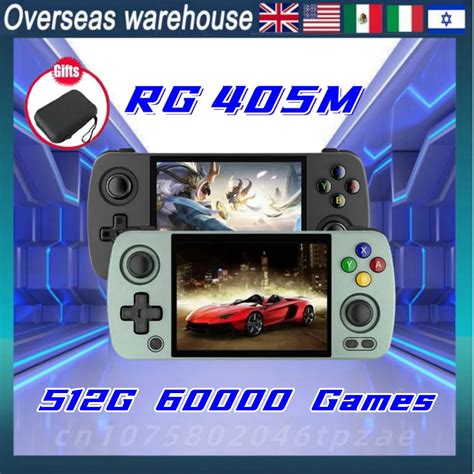 Mini Consola Port Til De V Deo Retro Anbernic Rg405M PSP PS2 Android