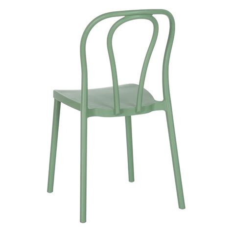 Silla Verde Menta Polipropileno X X Cm Muebles Orencio Ixia