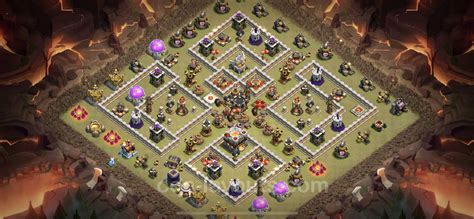 Melhor Layout Para Guerra Cv Link Anti Tudo Coc Clash Of Clans