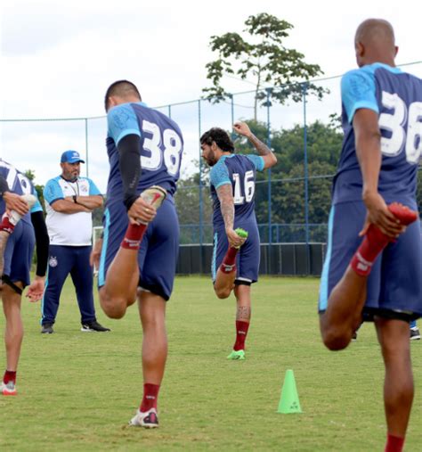 Bahia faz treino tático no penúltimo trabalho antes de encarar o CRB NE45