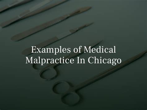 Chicago Medical Malpractice Lawyer