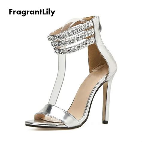 Fragrantlily 2018 Summer Europe New Hot Female Sexy Fashion High Heels