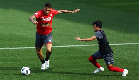 Perú en Rusia 2018 Guerrero anotó gol en partido de práctica de la