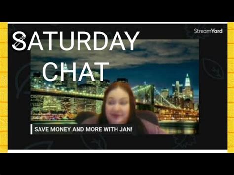 Saturday Coffee Chat With Jan Mixed Bag Of Money Savers Youtube