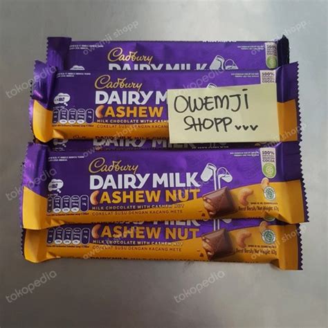 Jual Cadbury Dairy Milk Cashew Nut Gr Coklat Cadbury Chocolate