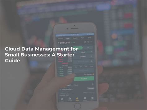 Cloud Data Management For Small Businesses A Starter Guide