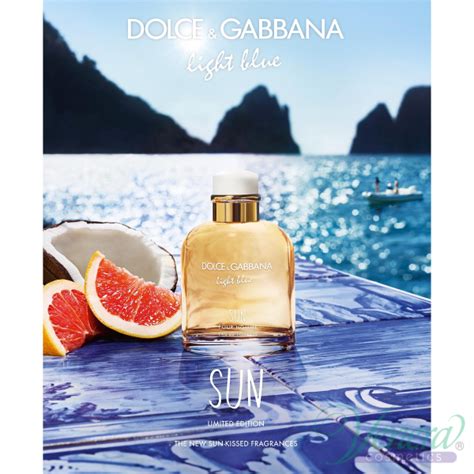 Dolce Gabbana Light Blue Sun Pour Homme Edt Ml For Men Venera