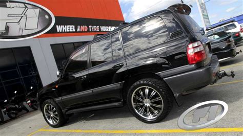 2006 Toyota Land Cruiser 100 Series 22 Inch Custom Rims G2 180 Wheels Youtube