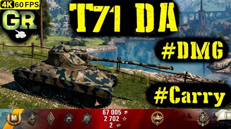 World Of Tanks T71 Replay 7 Kills 4 4k Dmg Patch 1 4 0 Youtube