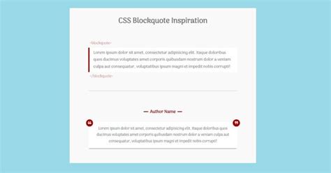 20 Beautiful CSS Blockquotes With Explanation Stackfindover