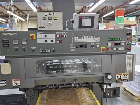 Komori Lithrone L L Sheet Fed Offset Machine Dalal