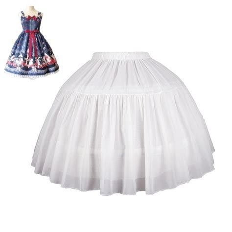 Jupon Lolita Pour Femmes Jupon De Mari E Cosplay Robe De Bal Jupe