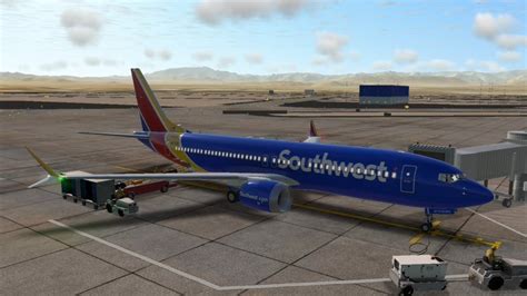 Real Flight Simulator Southwest B Max Las Vegas Klas Los