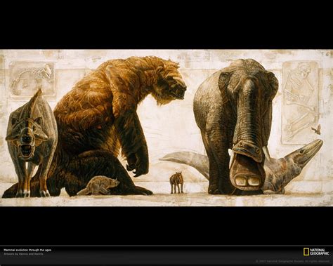 National Geographic Prehistoric Mammals Pets Lovers