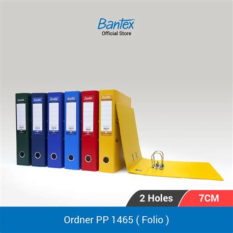 Jual Bantex Lever Arch File Ordner Pp Folio Cm Traditional Colours