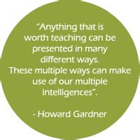 Learning Styles Howard Gardner Quotes. QuotesGram