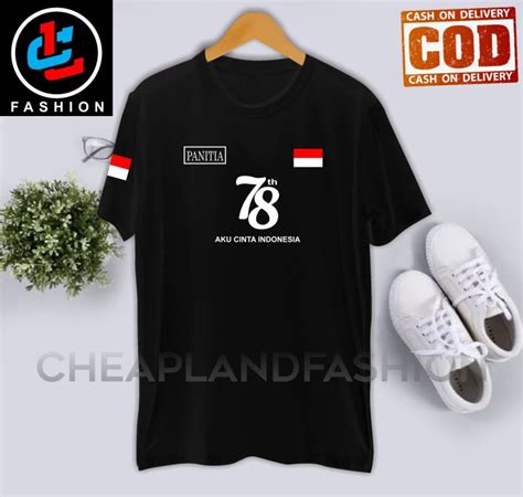 Kaos Baju Panitia 17 Agustus 1945 Dirgahayu Yang Ke 78th06kaos Aku