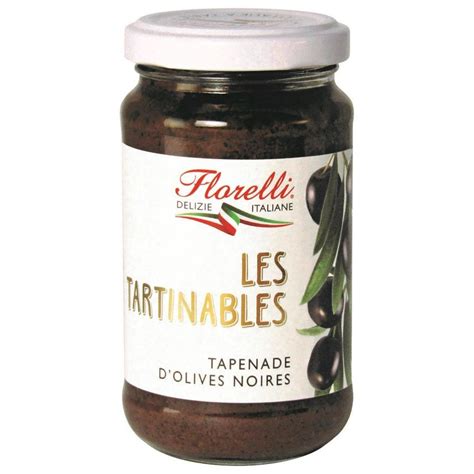 Acheter Promotion Florelli Tapenade D Olives Noires Tartinable G