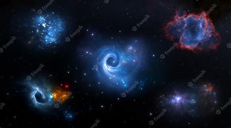 Premium Photo Cosmic Nebula In Space Among Stars And Galaxies Gas