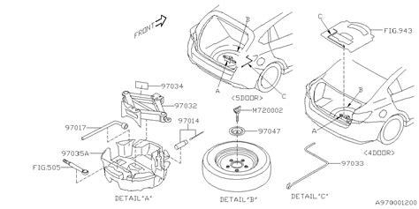 Subaru Impreza Caution Label Engine Decal Label Jack 97034aj00a