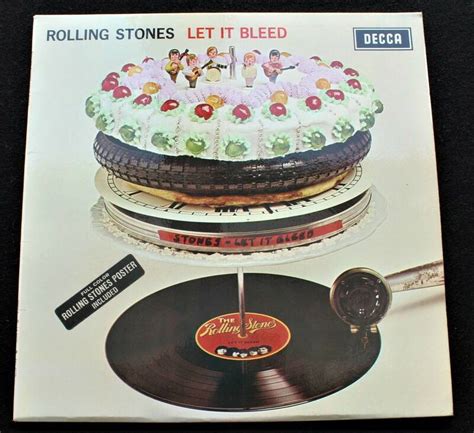 Rolling Stones Let It Bleed Uk Decca Lk St Pressing Mono