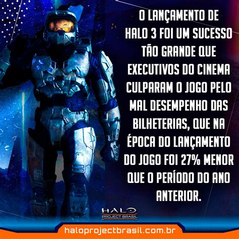 Halo Project Brasil on Twitter Você sabia O lançamento de Halo 3 foi