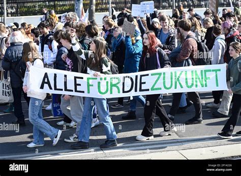 Vienna Austria Rd Mar Global Climate Strike Fridays For