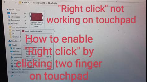 How To Enable Right Click On Laptop Right Click On Touchpad Dell