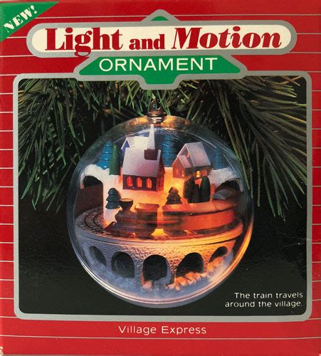 1986 Village Express Qlx7072 Hallmark Ornaments Com