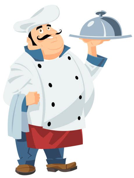 Cartoon Of Fat Chef Illustrations Royalty Free Vector Graphics And Clip