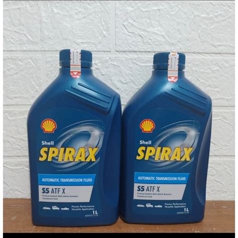 Jual Oli Matic Atf Shell Spirax S5 Atf X 1L Original Shell Shopee