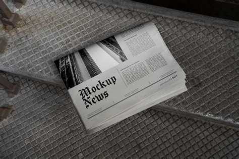 Mockup Zeitung Kostenlose Vektoren Und Psd Zum Download