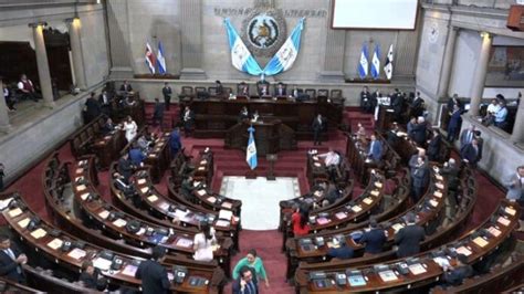 Congreso de Guatemala a primera sesión plenaria de X Legislatura